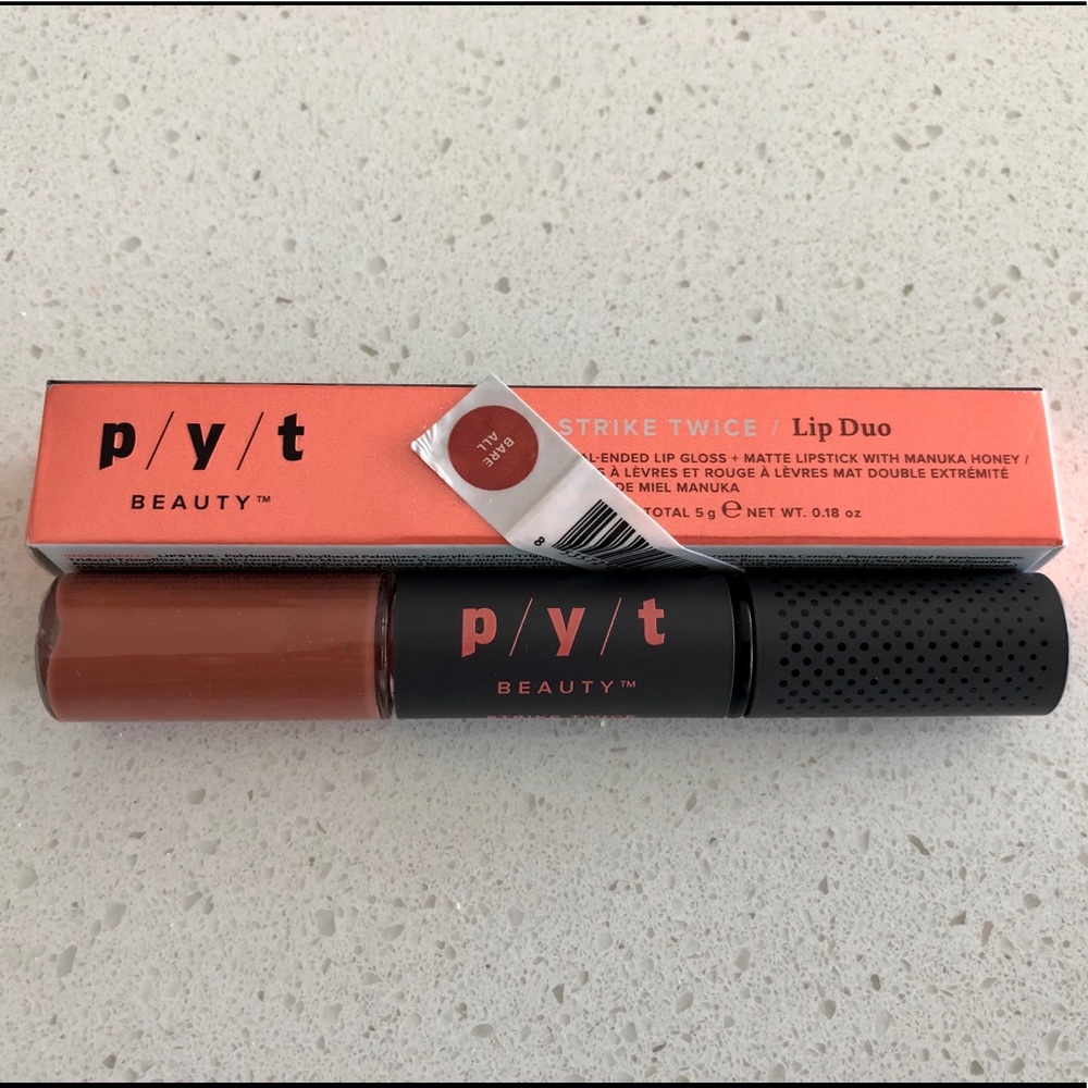 P/Y/T Strike Twice Lip Duo- Bare All